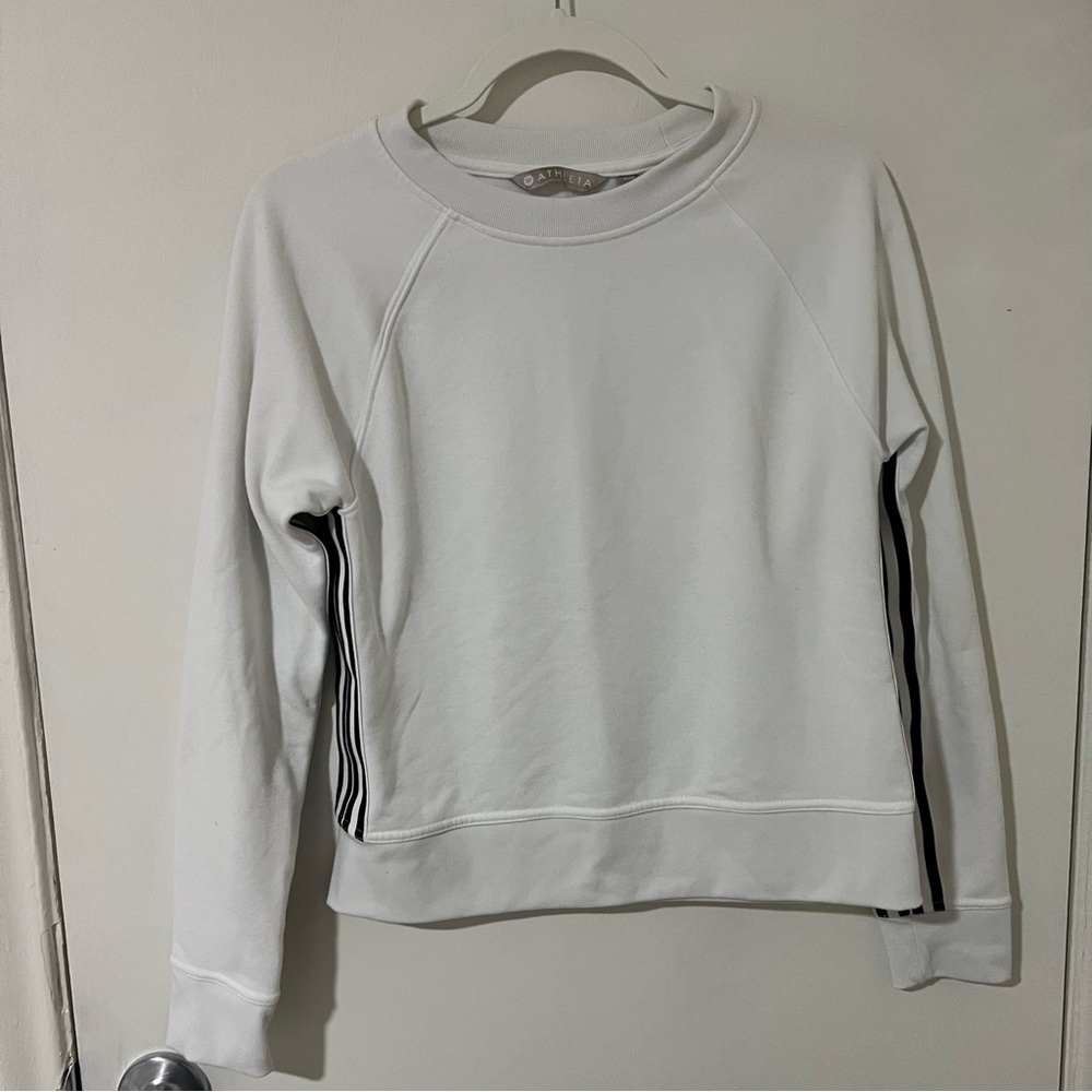 Athleta Black and White Sweater, XXS